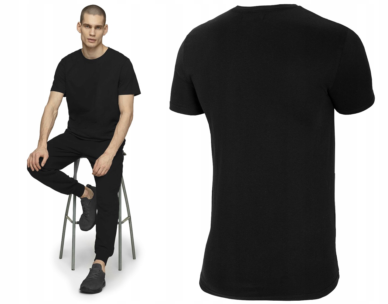 

Outhorn Koszulka Męska T-Shirt L21 TSM600 Czarna