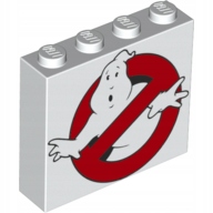 

Lego klocek 1x4x3 nadruk Ghostbusters 1x 49311pb13
