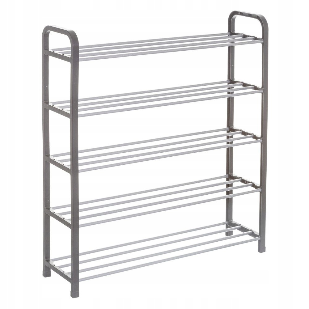 

Loftowa półka 5 poziomów Solidna Szara Przedpokój