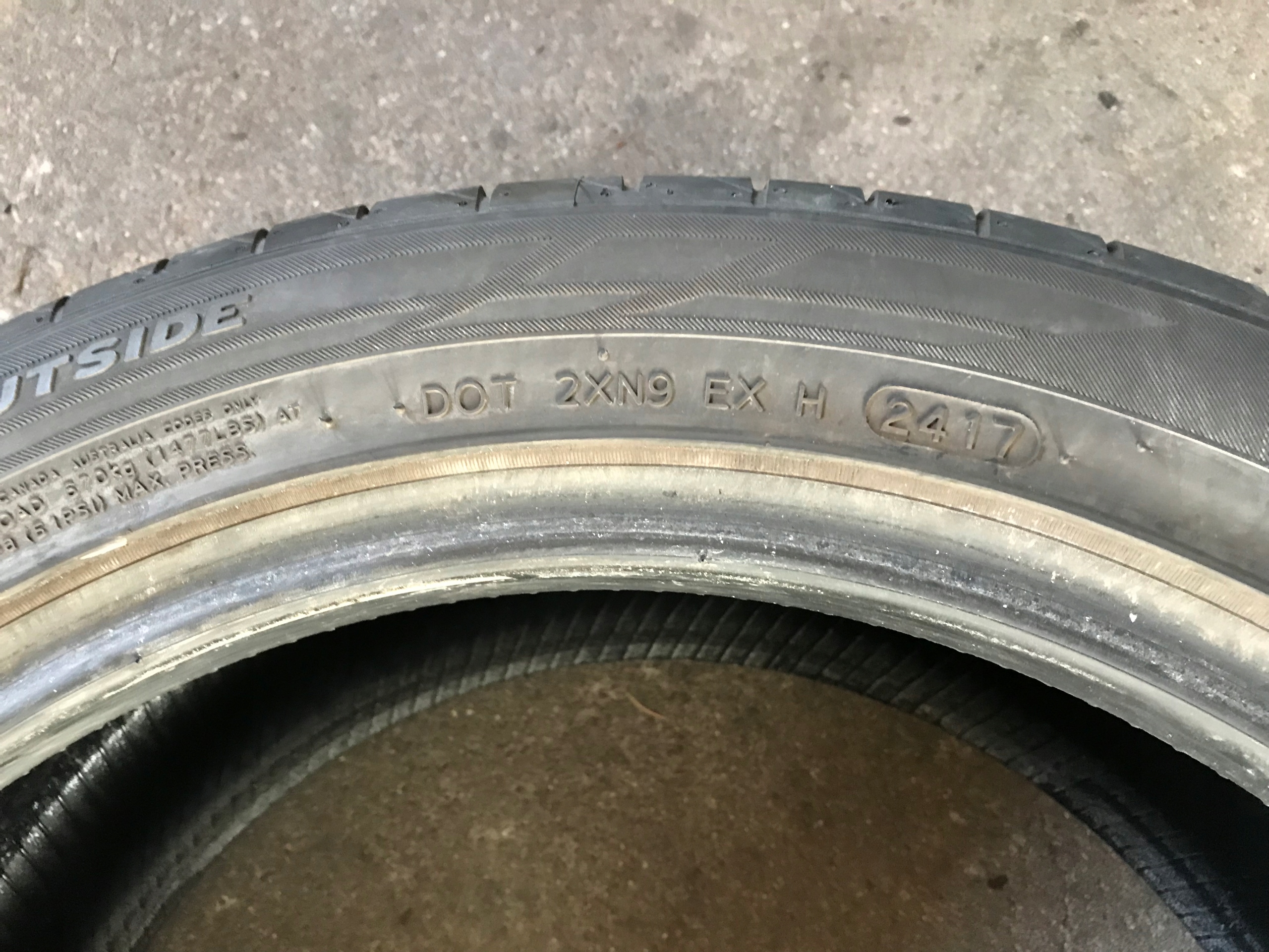 gomma 235/45R18 Hankook Ventus Prime 2 SEAL 6,5mm