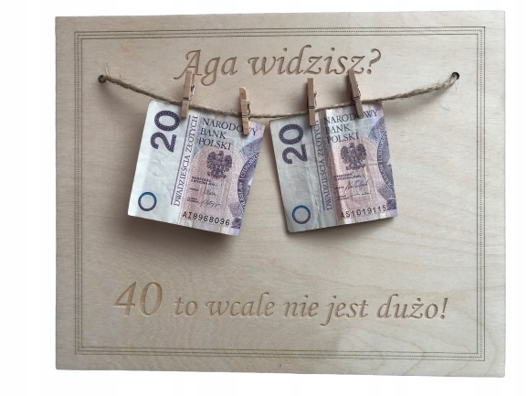 

prezent na urodziny 40 to wcale nie tak dużo