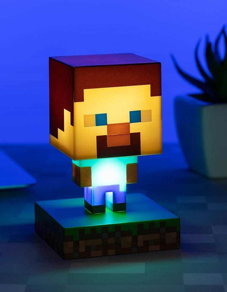 LAMPKA MINECRAFT STEVE ICONS Produkt na licencji Rodzaj lampka