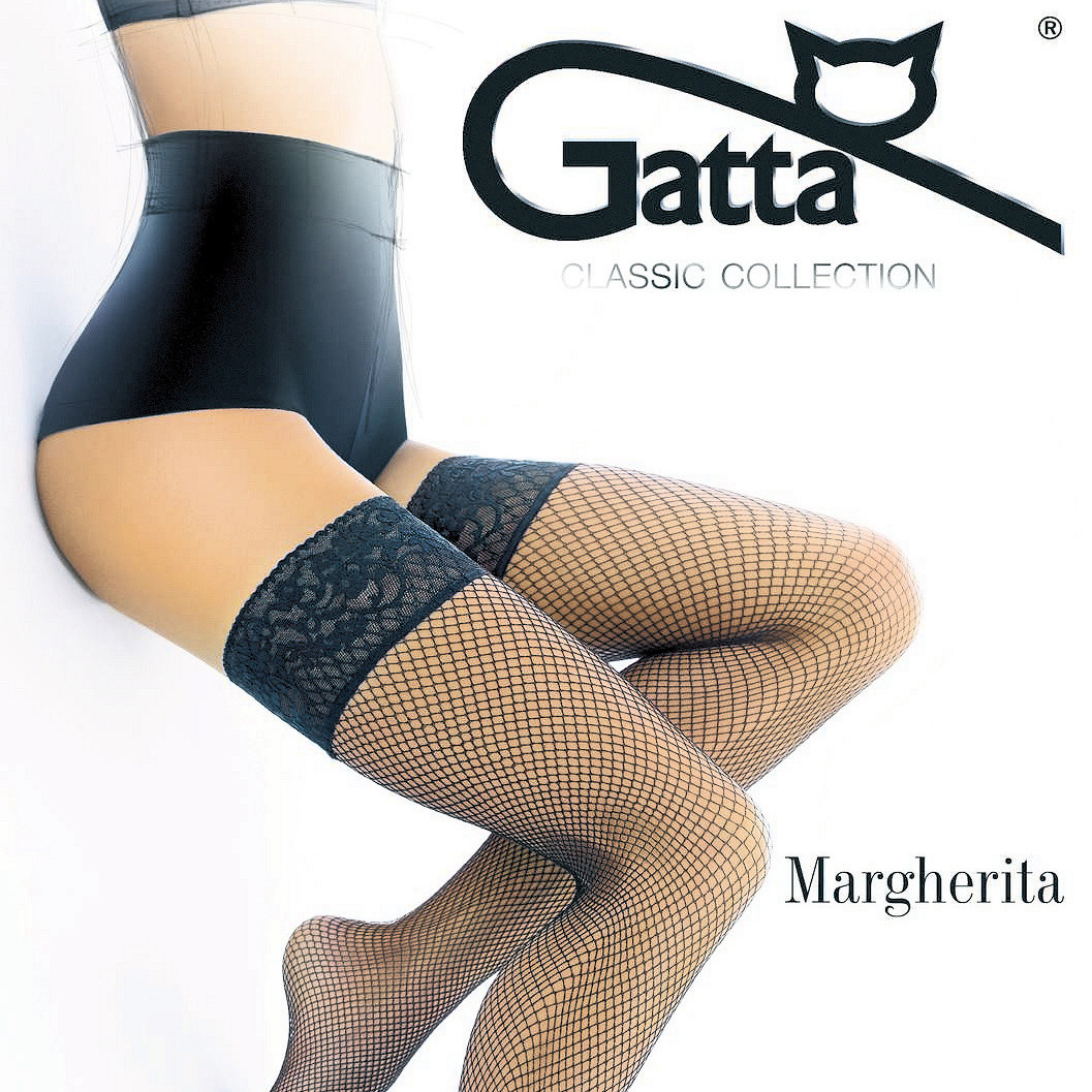 

Pończochy Gatta Margherita 01 siateczka 3/4 Coffe