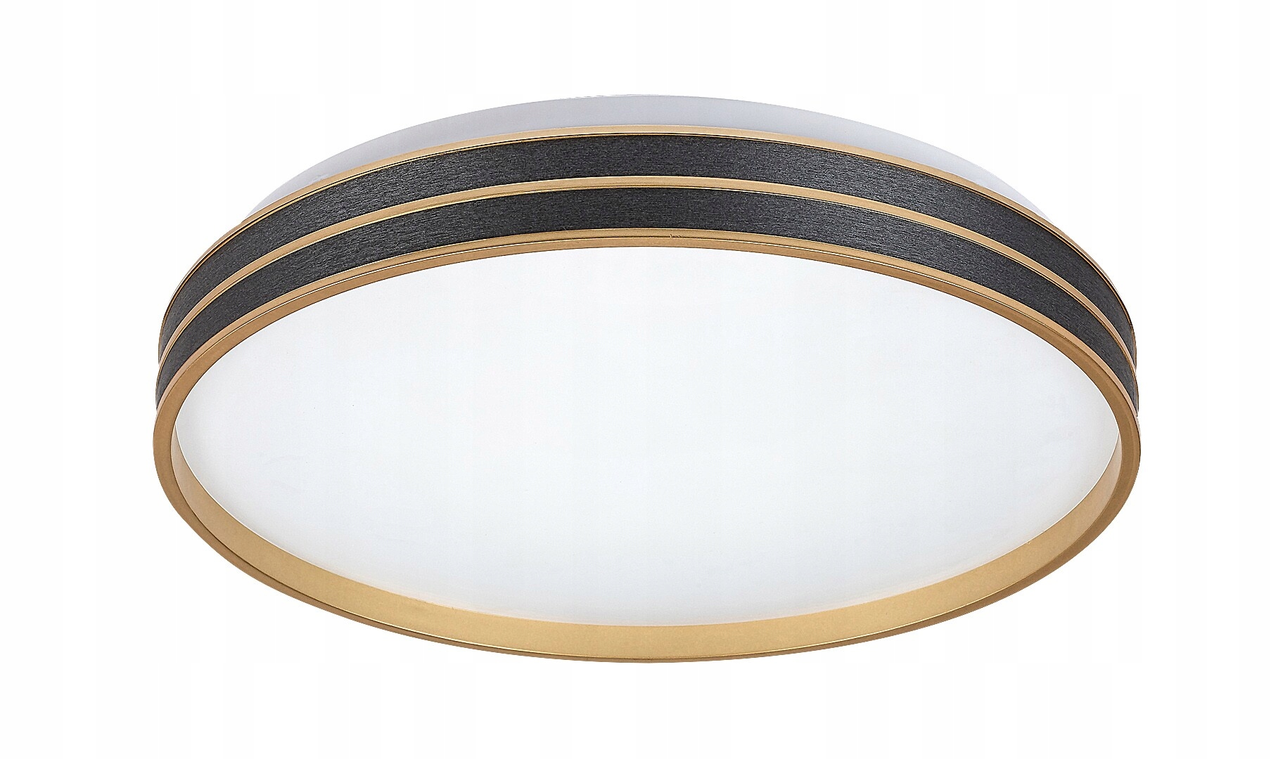 Stropné Svietidlo 39 cm Led 24 W čierny okrúhly Gandor 71141 Rabalux