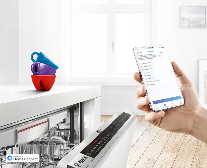 Zmywarka Bosch SMS 2HVI72E 13kpl 3kosz HomeConnect Poziom hałasu 46 dB