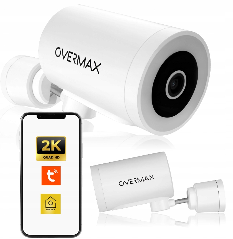 Externí Ip Kamera Bullet Otočná 4 Mpx 2560x1440 Alarm Upozornění