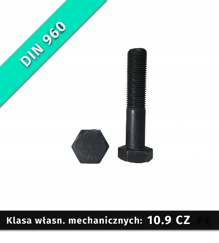

Śruba M10x1x60-10.9 Din 960 1 szt