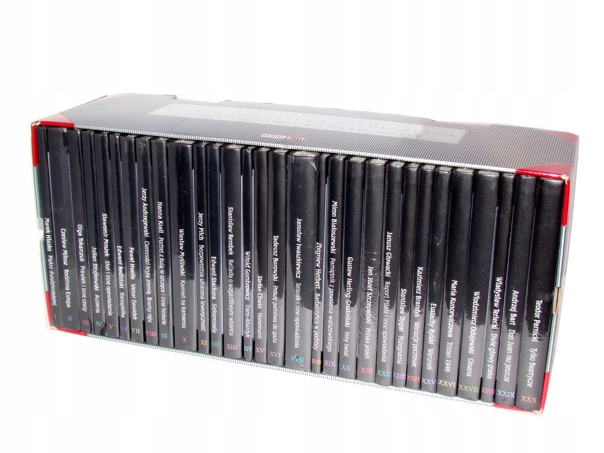Kolekcja Polska Literatura Współczesna 30 Komplet