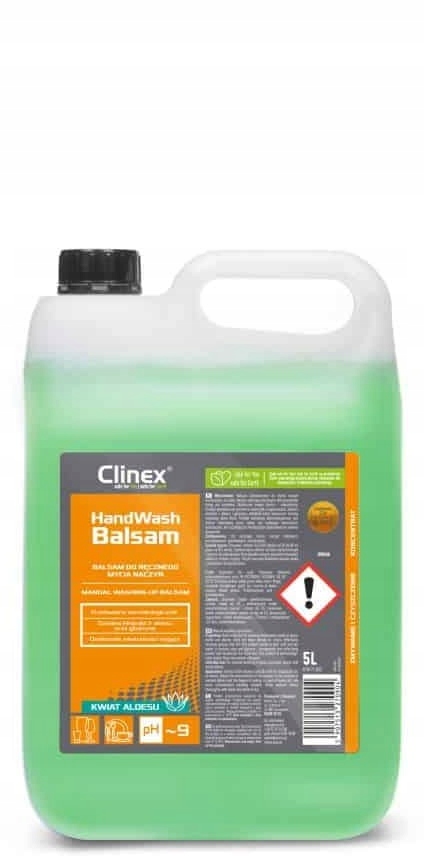 

Clinex HandWash Balsam 5L Ręczne Mycie Naczyń