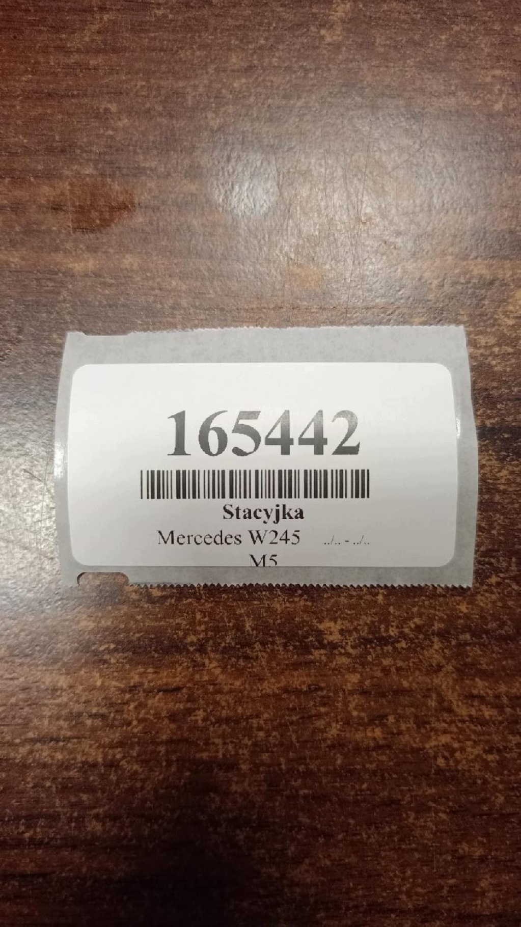 MERCEDES B class W245 ignition key 1695451908