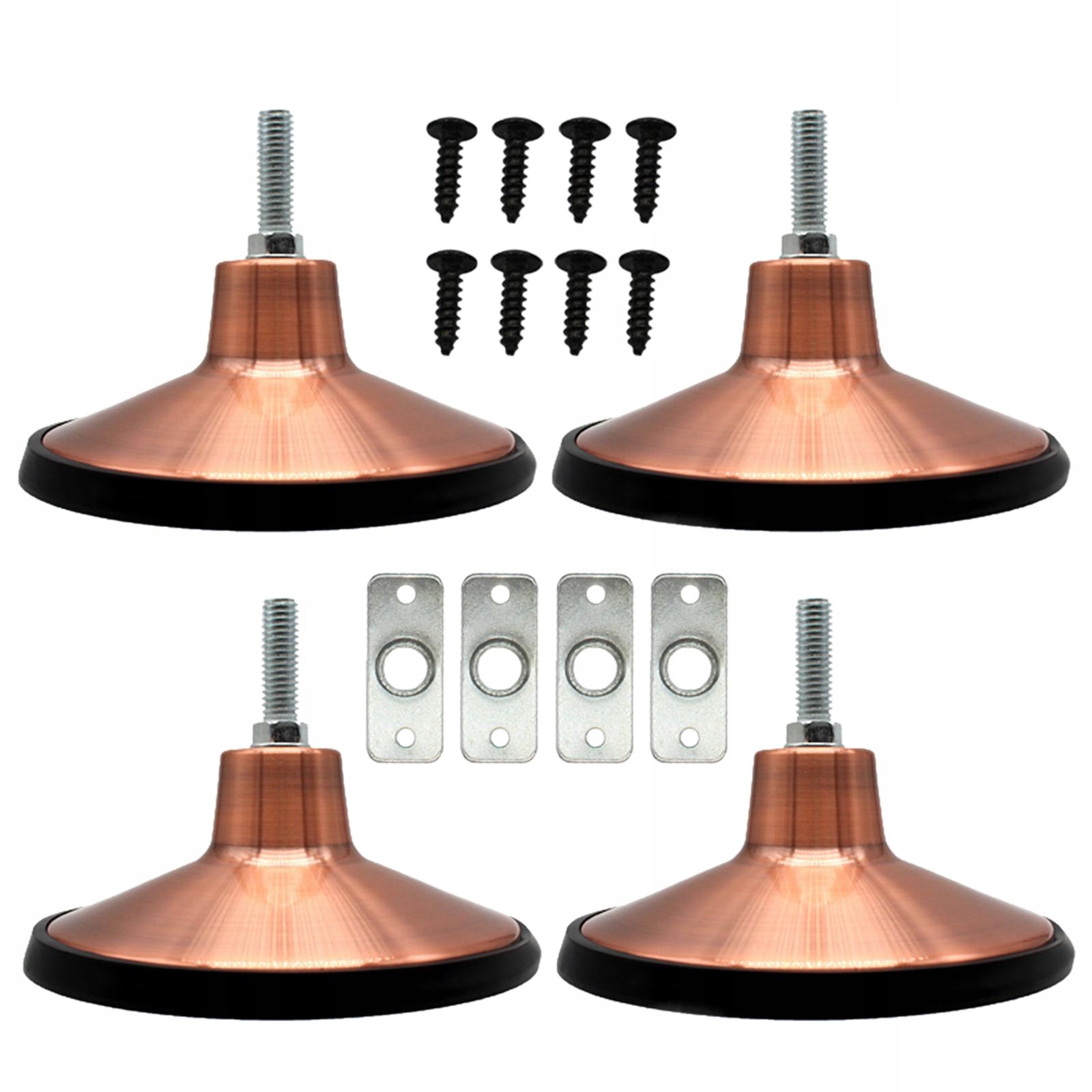 Zestaw 4 dużych nóżek do stołu bilardowego ws Model CNT-43512