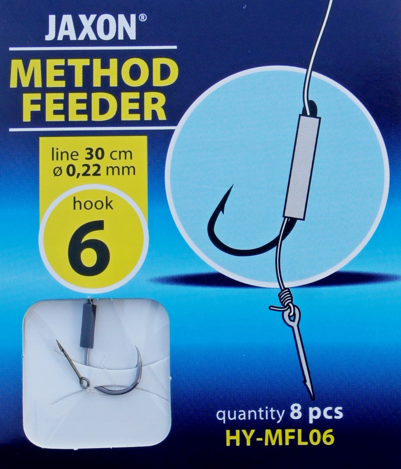 JAXON HACZYK METHOD FEEDER 6 Z PRZYPONEM DO METODY Z IGŁĄ EAN (GTIN) 5900113403895