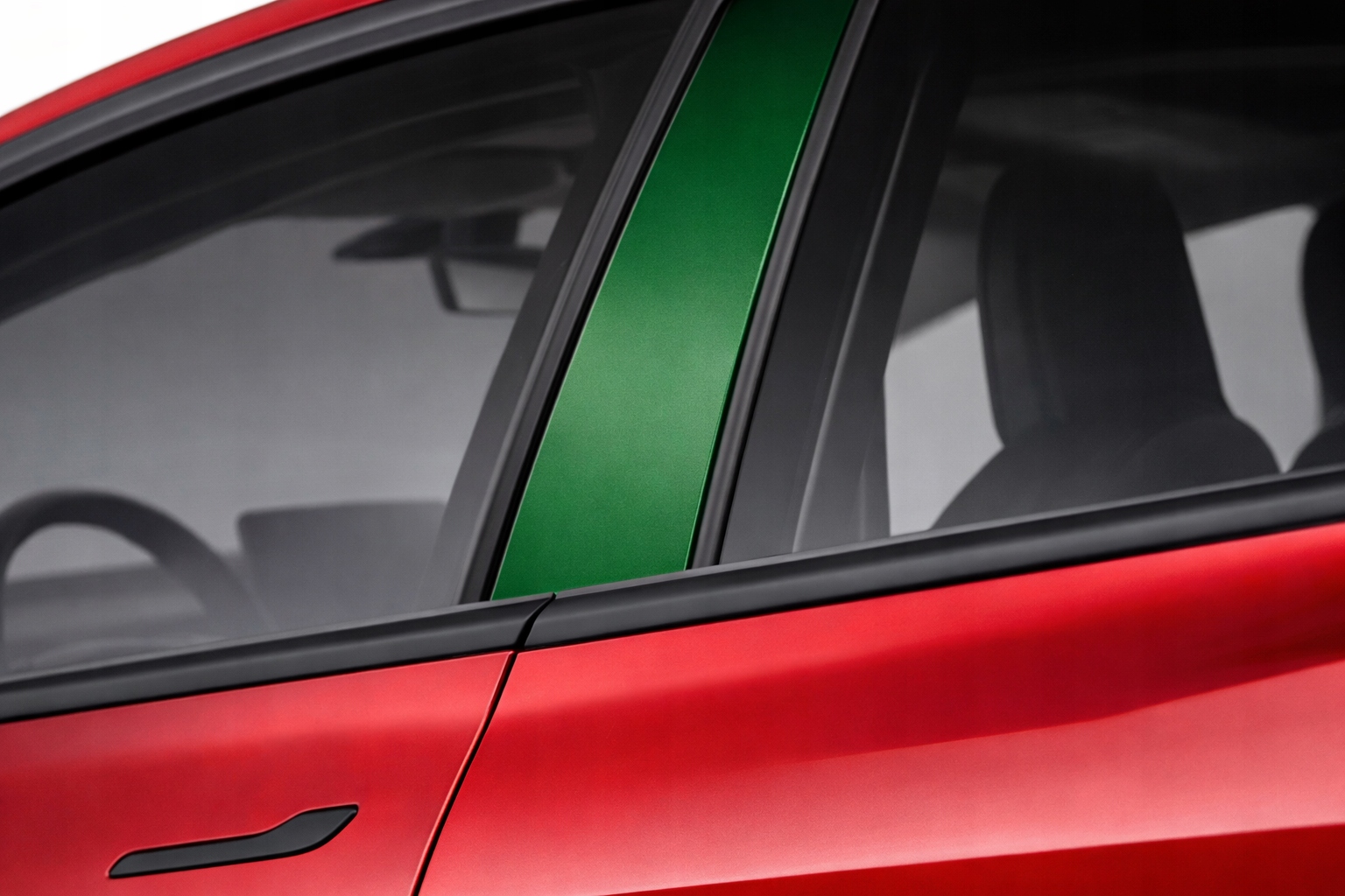 Samolepky Na Sloupky Tesla Model 3 Bezbarvé Fólie Ppf L+p 2KS