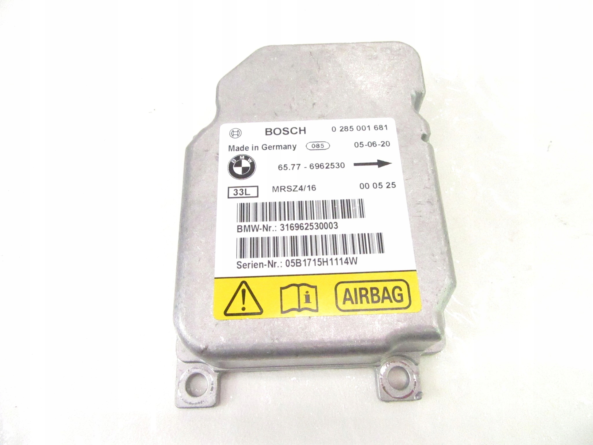 control unit module airbags powietrznej BMW e46 e53 X5