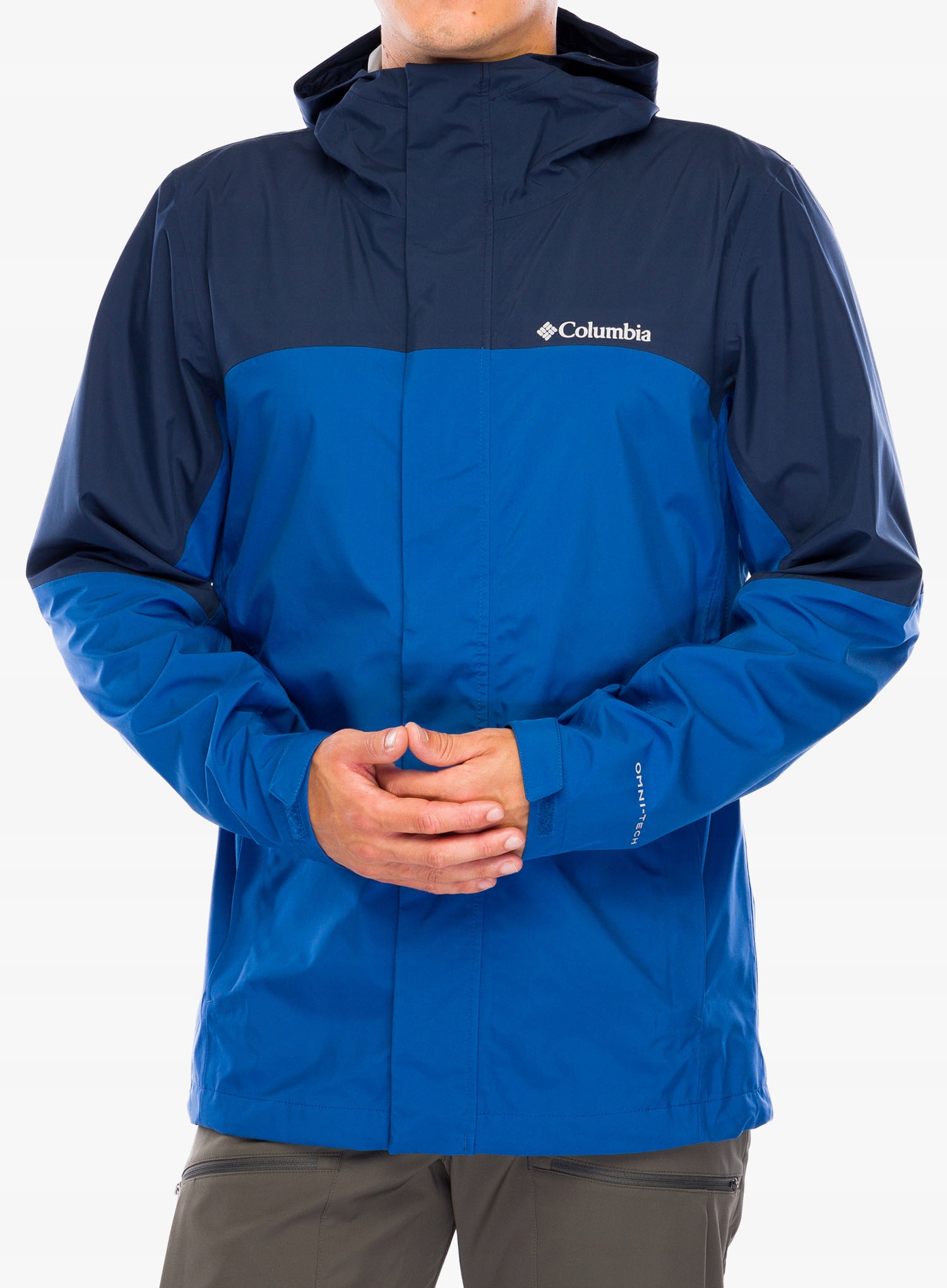 Pláštěnka Columbia Wahkeena Falls 3L Shell modrá/navy XL