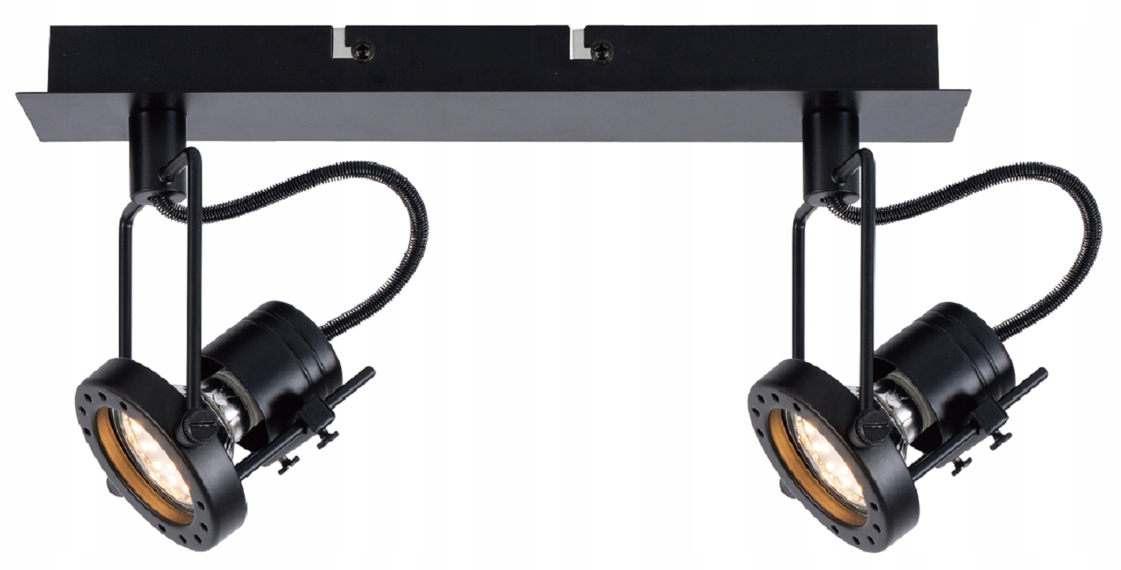 Lampa lišta černá Fiji kov