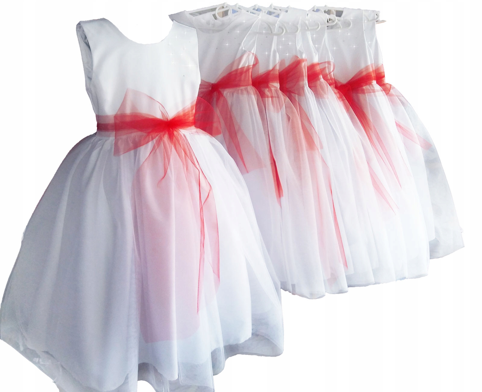 Sukienka tiulowa polska sesja druhna KOKO 62/68