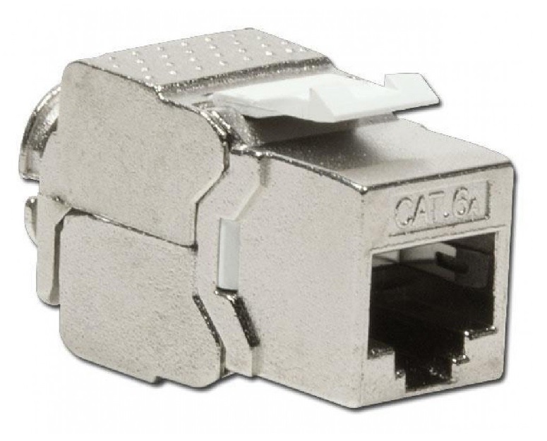 Moduł Keystone RJ45 Cat6a 10G STP Beznarzędziowy