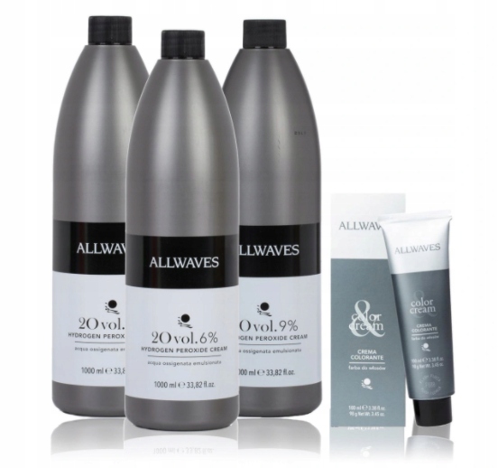 KOLORYZACJA ALLWAVES FARBA DO WŁOSÓW 100ml EAN (GTIN) 8018067007964