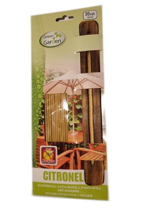 KADZIDEŁKA Z PODSTAWKĄ NA KOMARY CITRONELLA 30 SZT EAN (GTIN) 5902918658562