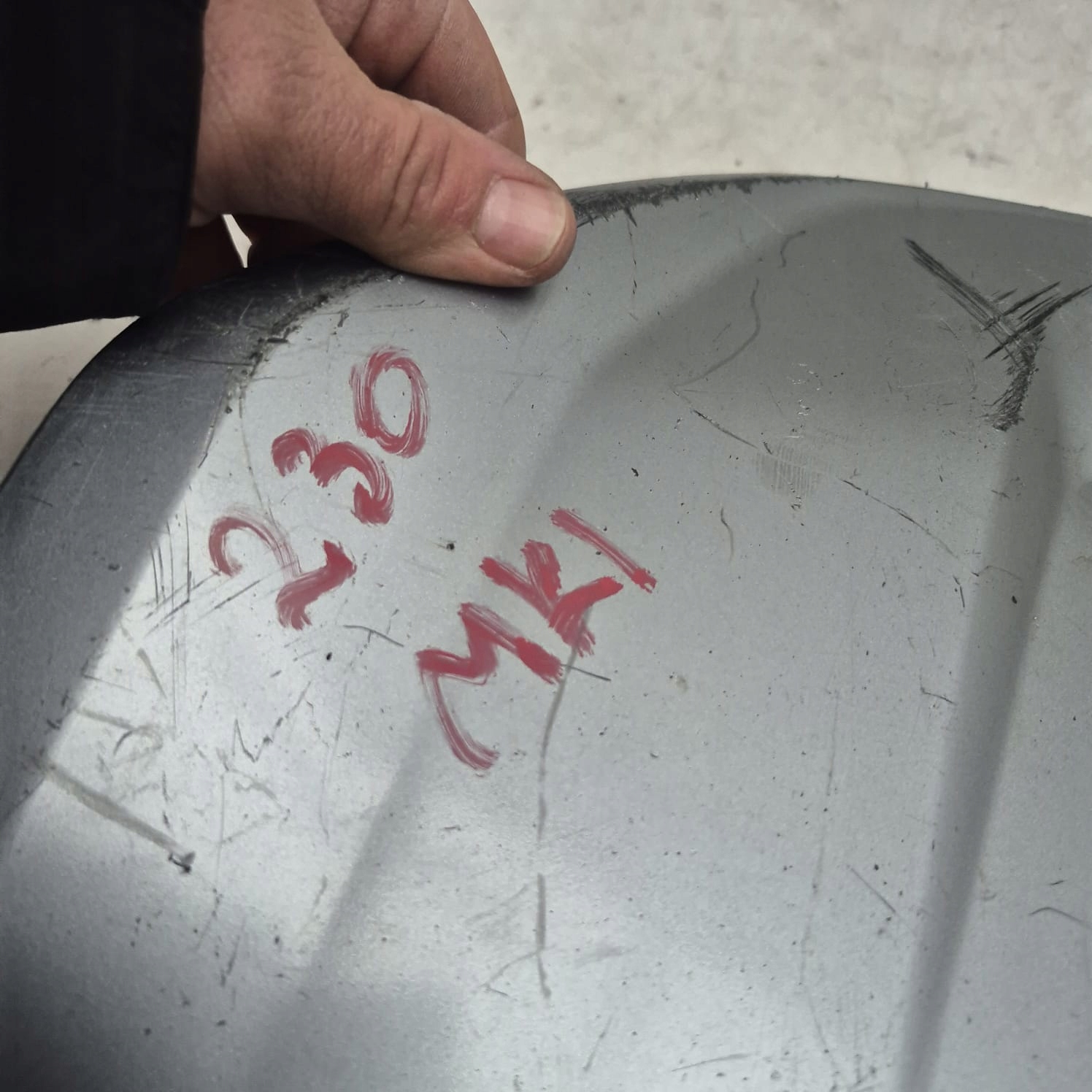 AUDI Q7 II 2 4M 15-19 DOL spoiler Paraurti Anteriore