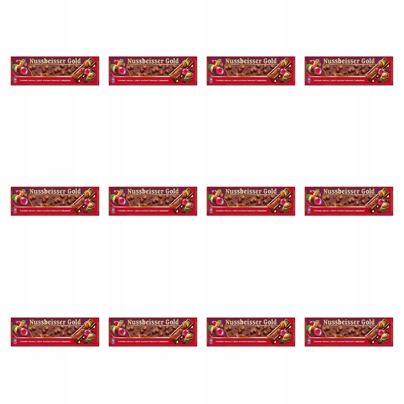 Nussbeisser Gold 220g Wholenut &amp; Raisin X12