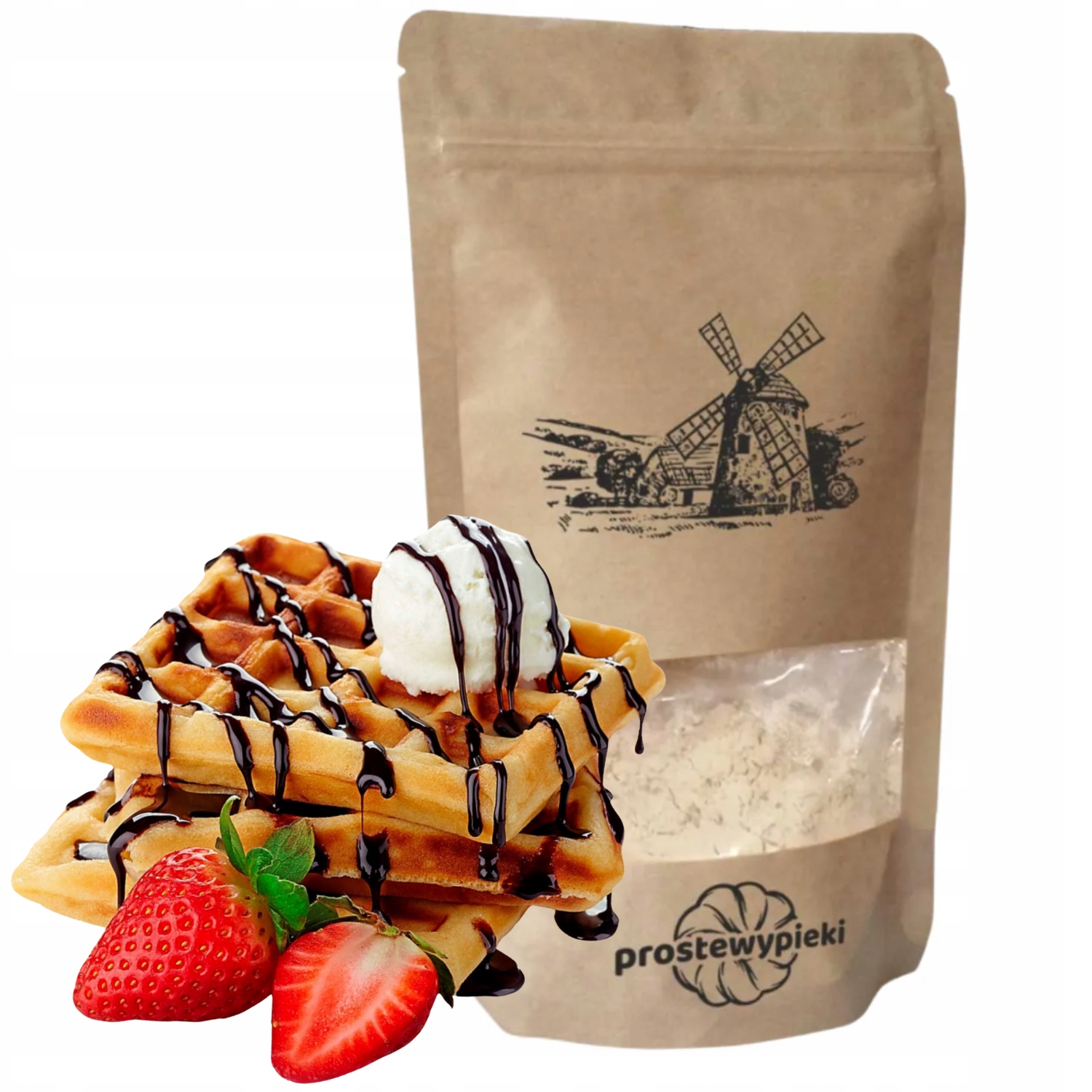 Gofry Tradiční směs na pečení Těsto 10 kg