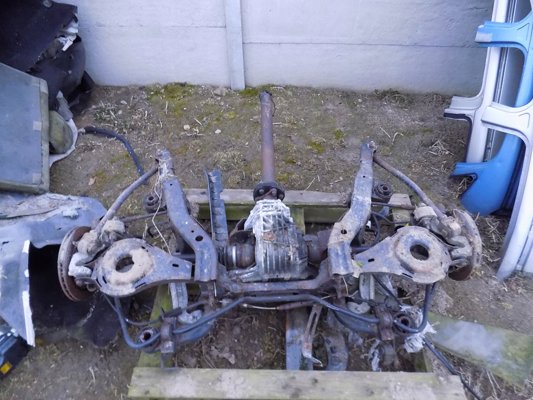 MOST TYL TYLNI CADILLAC CTS 2,8 KOMPLETNY DYFER