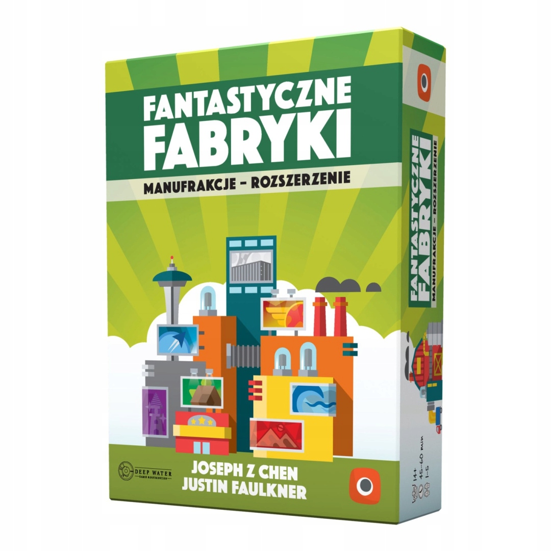 Gra planszowa Portal Games Fantastyczne Fabryki: Manufrakcje