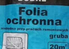 

Folia Malarska Ochronna Extra Mocna 4X5=20m2 F.v.