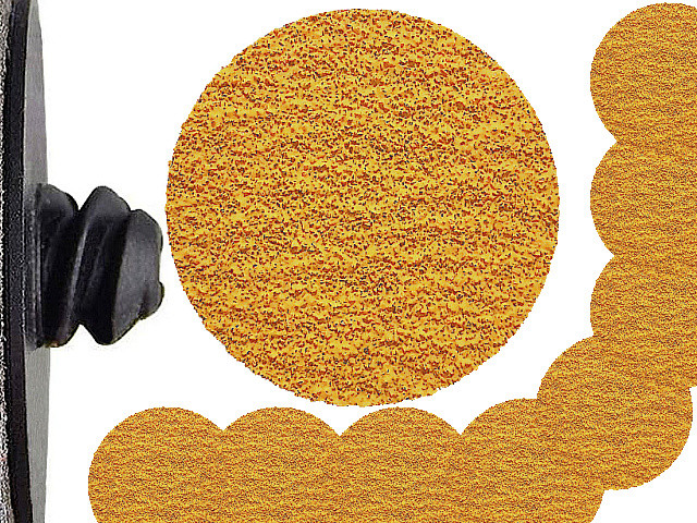 10 Sztuk! Krążek Krążki Ścierne PS994 Ceramika Dysk Roloc 50 mm P60 Hard