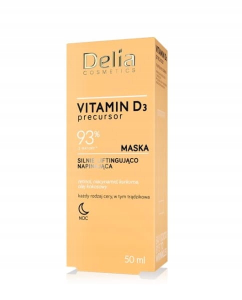 

Delia Vitamina D3 Maseczka Liftingująco-Napinająca
