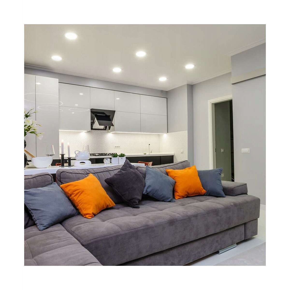 Oprawa stropowa NERO IP20 GU10 LIGHT PRESTIGE Stan opakowania oryginalne