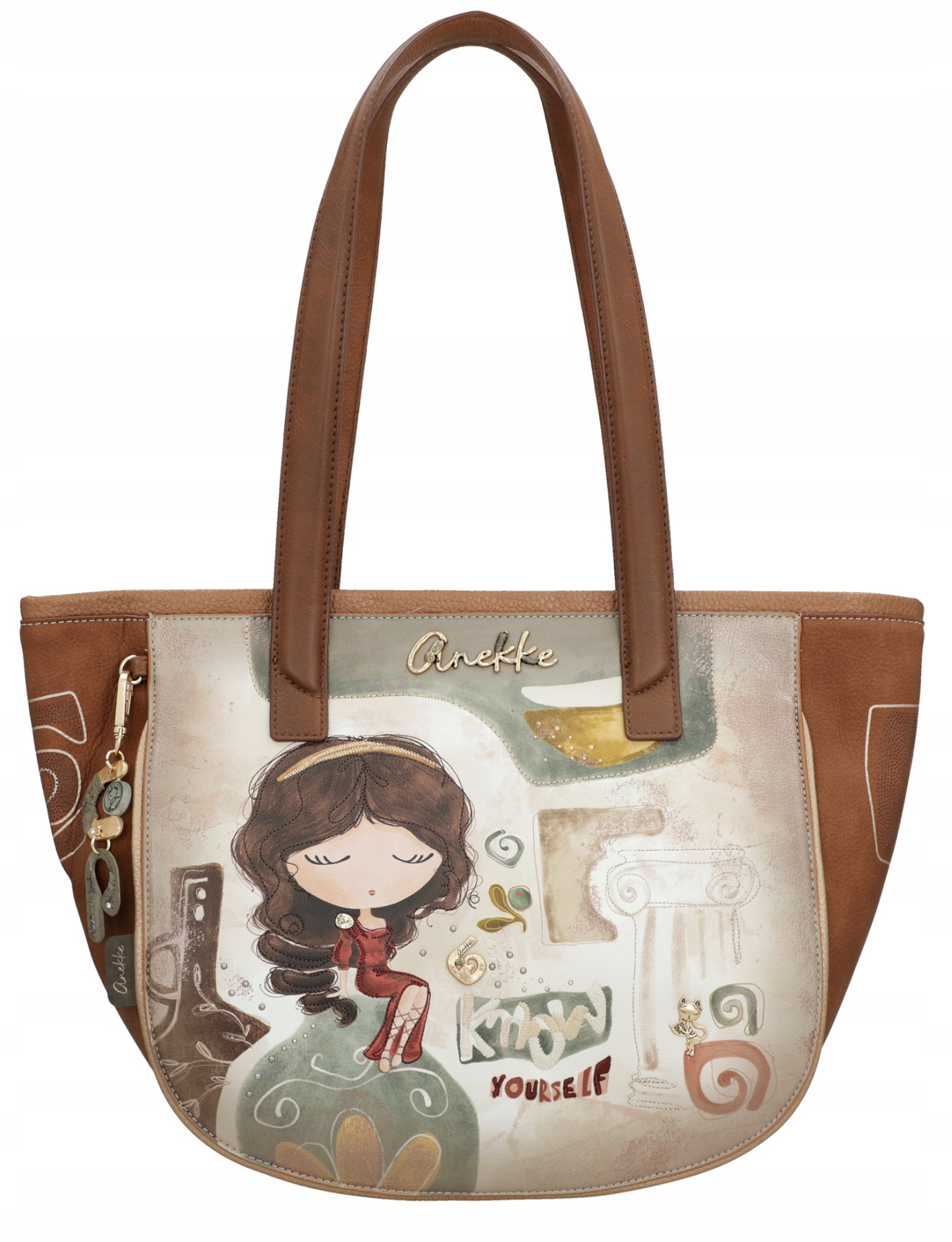 Dámská Elegantní Kabelka Se Dvěma Úchyty Na Rameno Shopper Bag Anekke Muse