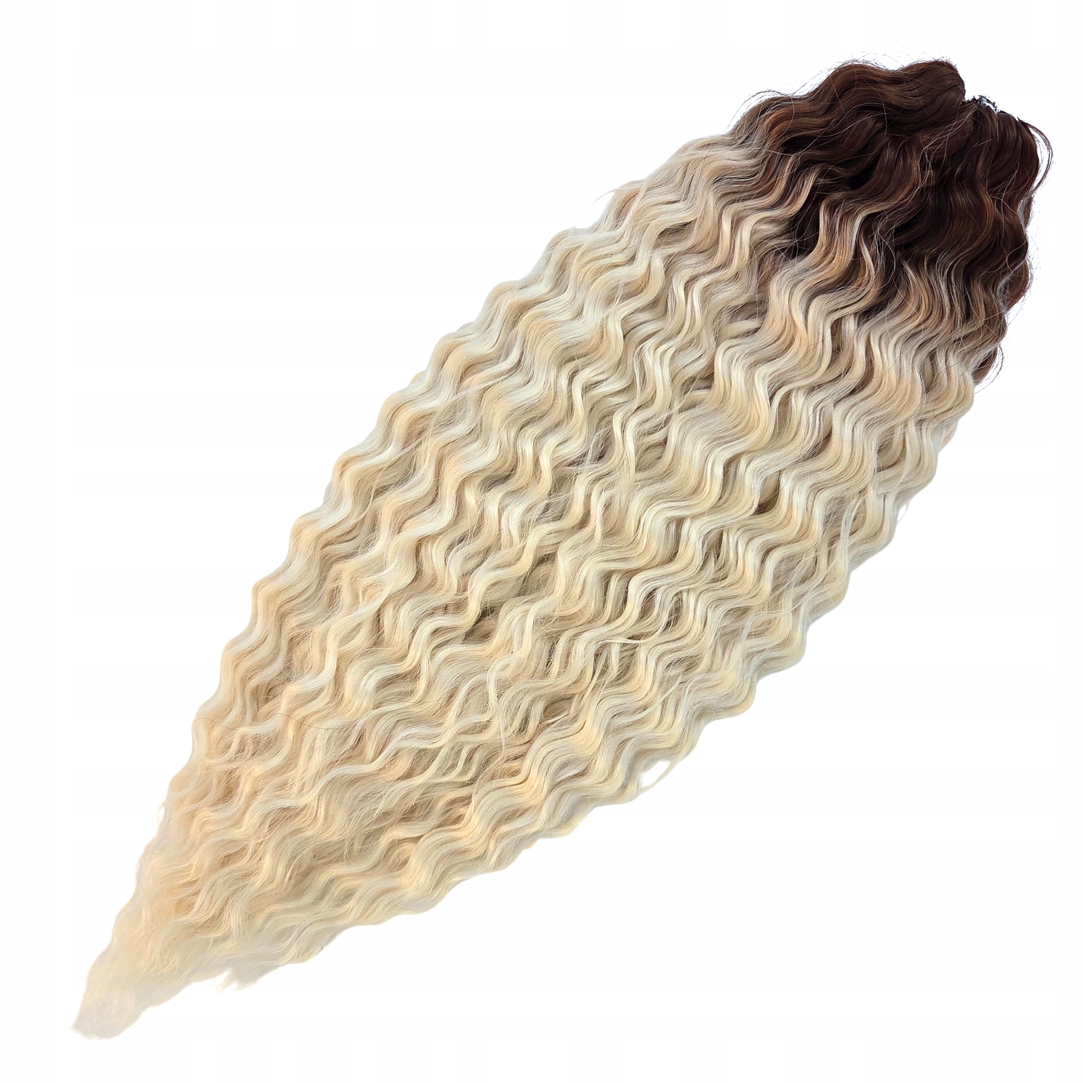 Włosy syntetyczne afroloki Ariel 300g Kolor: TT-LINEN(51) Arielki 55 cm