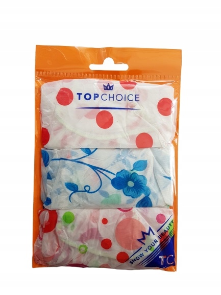 

Top Choice Czepki Kąpielowe 3 Sztuki 30659