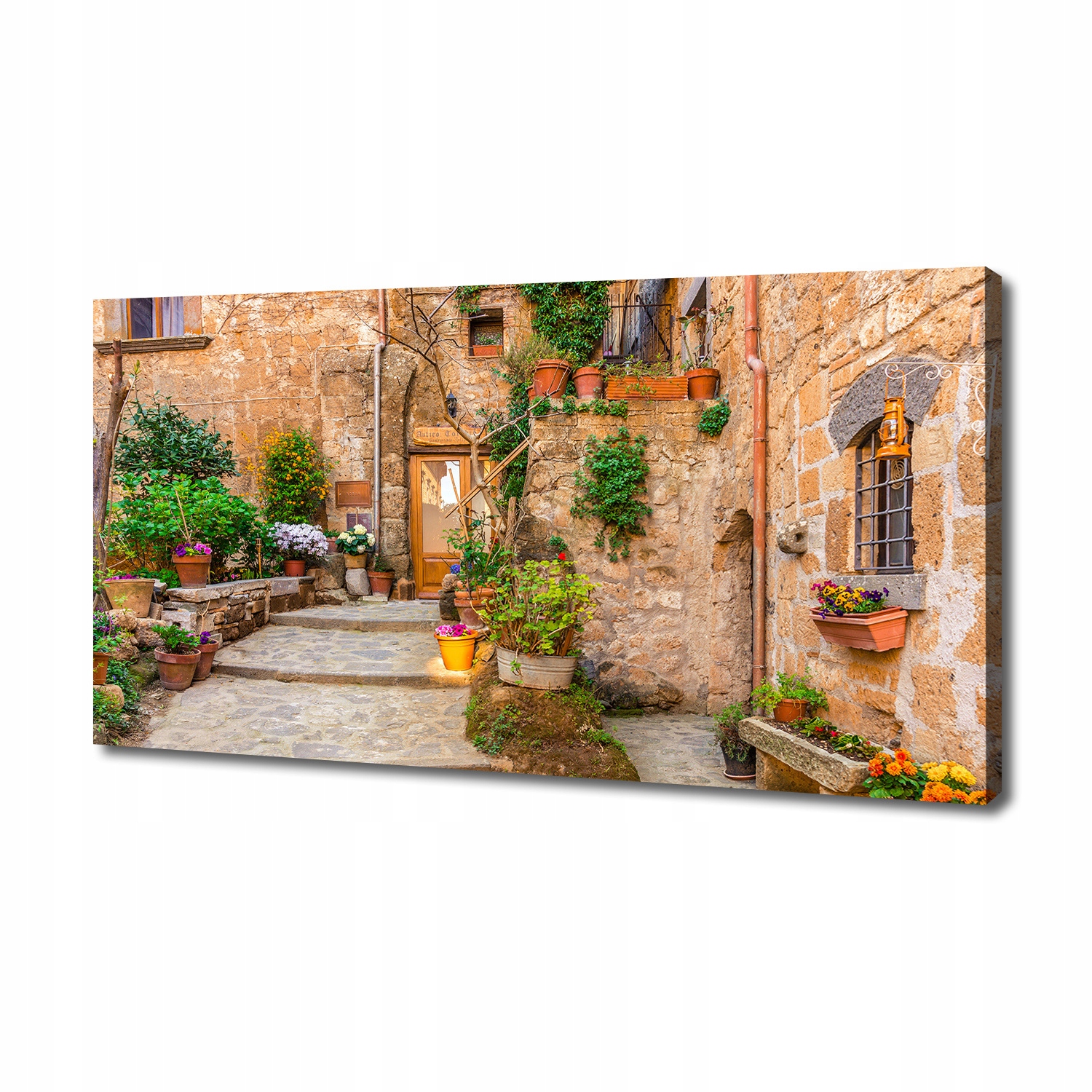 

Foto obraz na płótnie Urokliwa uliczka 140x70 cm