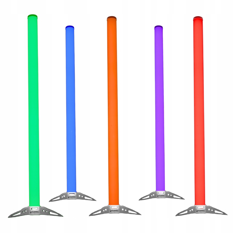 Podlahová lampa světelná trubice dekorativní osvětlení dálkové ovládání LIGHT4ME Tube