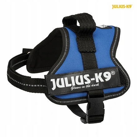 Levně Trixie Julius-K9 silový postroj Mini-Mini/S 40-53 cm, modrá
