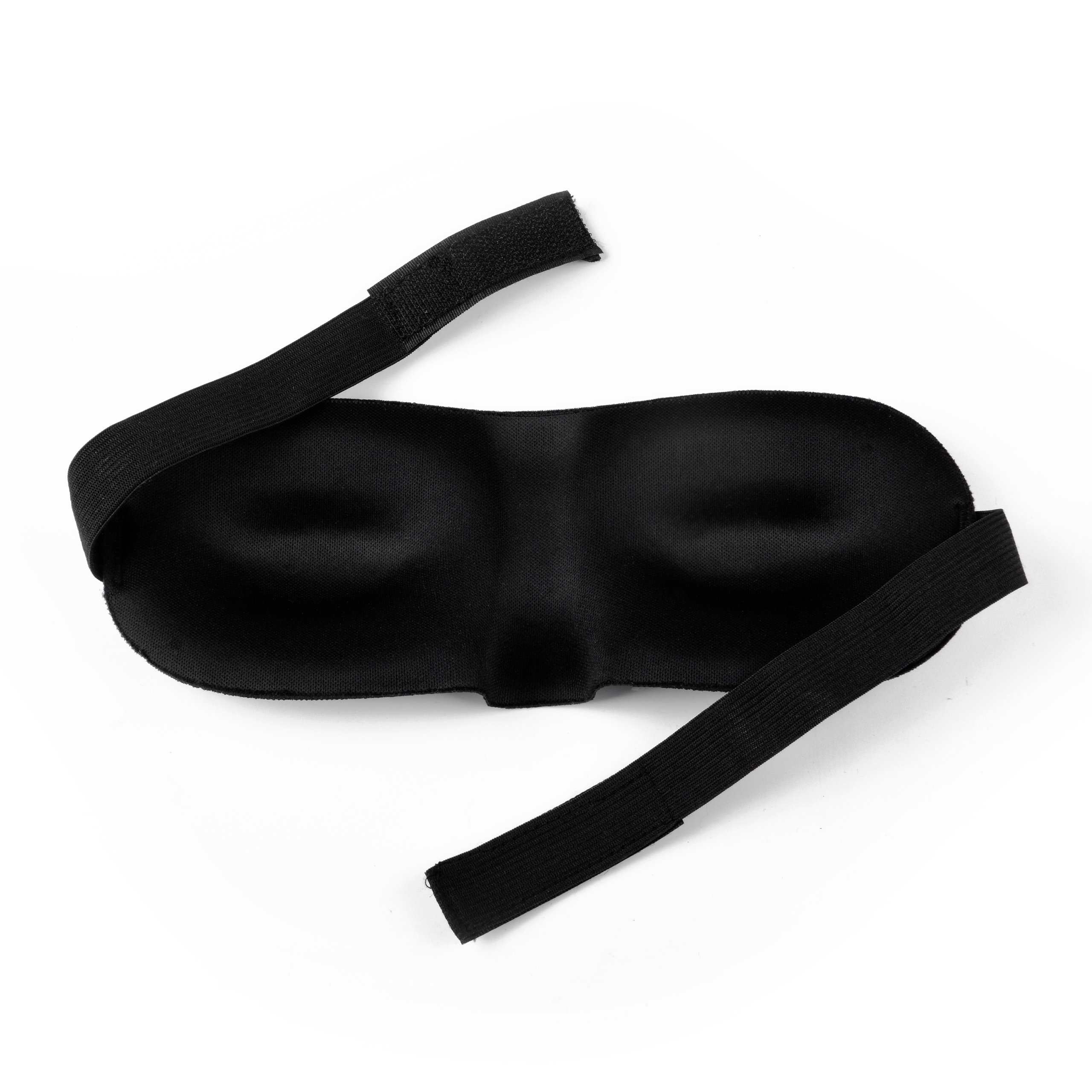 OPASKA MASKA NA OCZY 3D PREMIUM DO SPANIA ZACIEMNIAJĄCA LEKKA + STOPERY Model BLACK