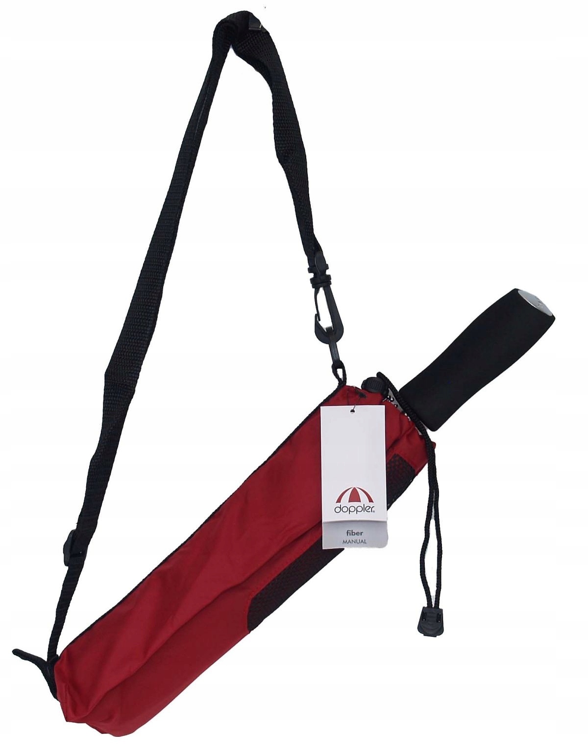 Deštník Doppler Golf Trekking skládací na rameno červený