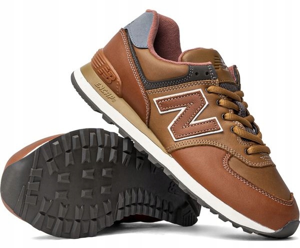 Pánské boty New Balance ML574OMA kožené tenisky 43