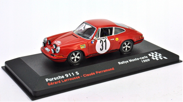 Porsche 911S Larousse Rmc 1969 Altaya