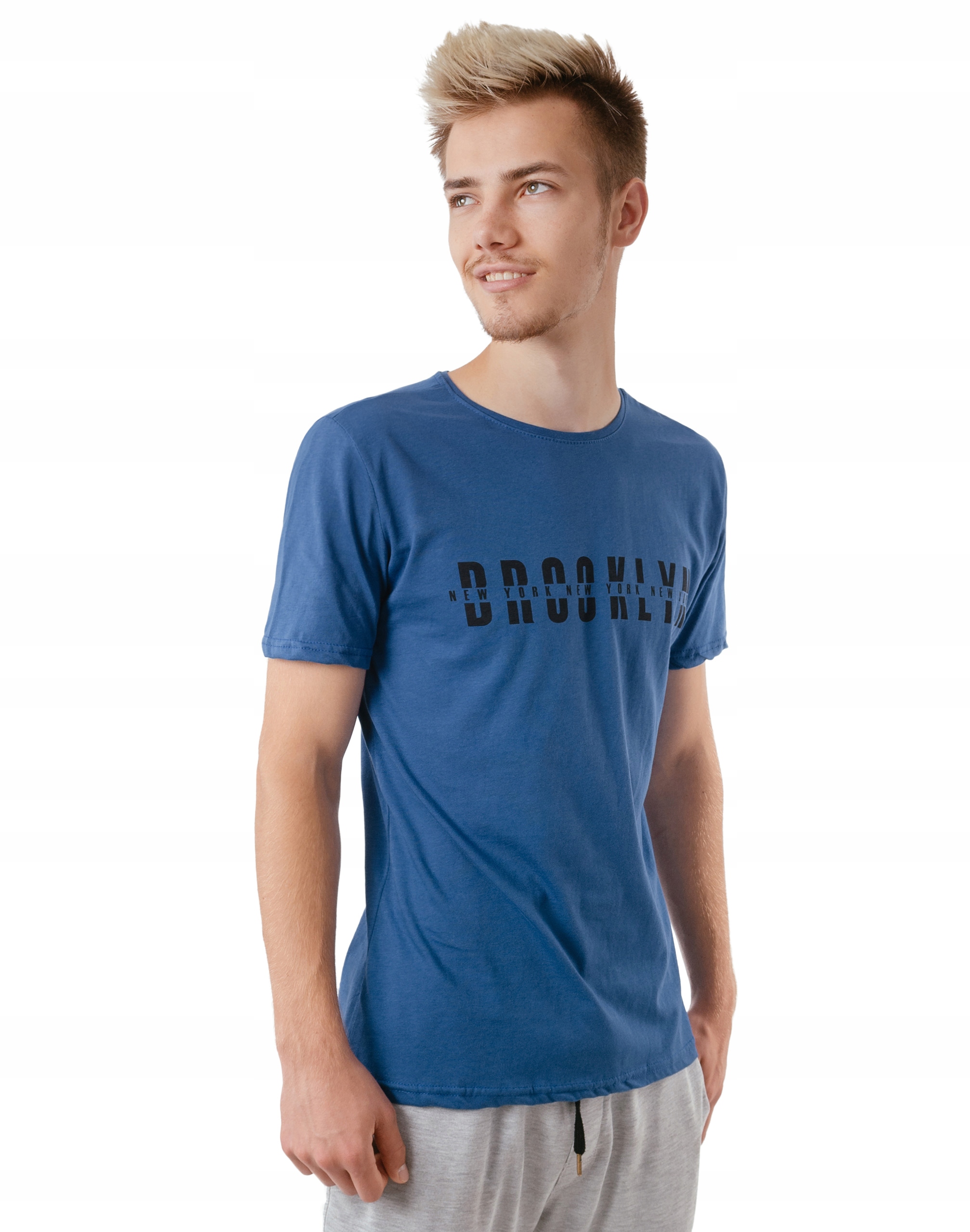 

Koszulka Podkoszulek Męski T-shirt Top KM10-05 r M