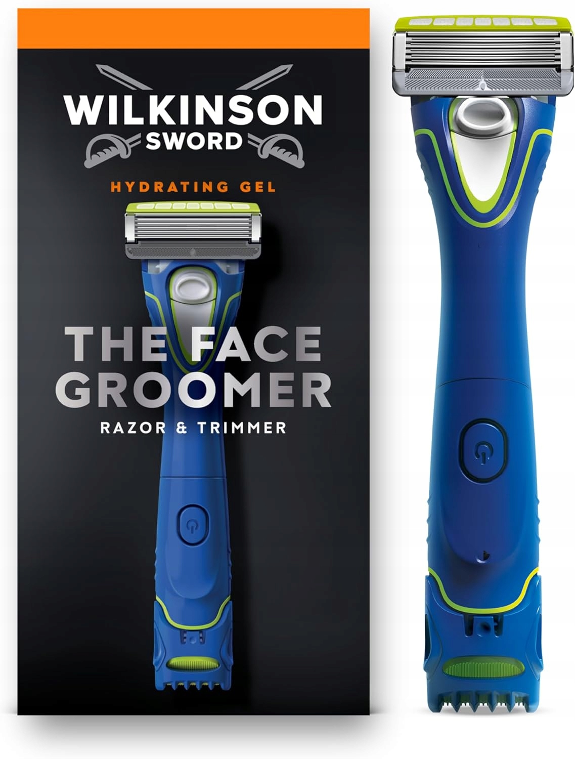 Wilkinson Sword holicí strojek 4 funkce zvlhčovací zastřihovač 5 pánských čepelí