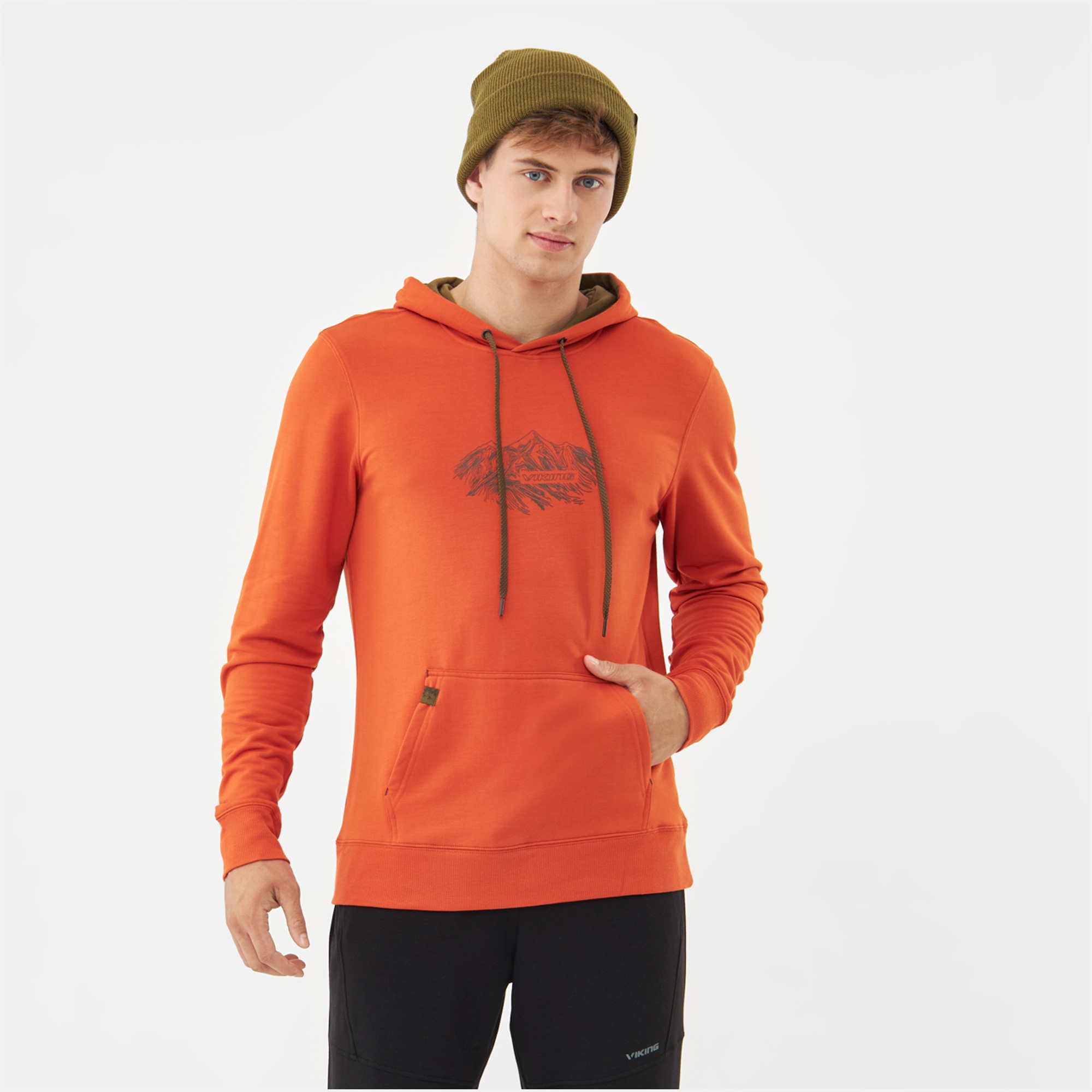 Mikina s kapucí Viking Bamboo Panaka Hoodie Man XL
