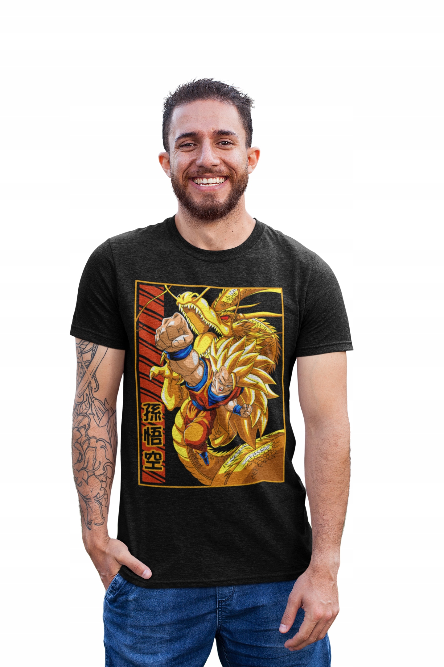 

Męska Koszulka Anime Manga Dragon Ball Z