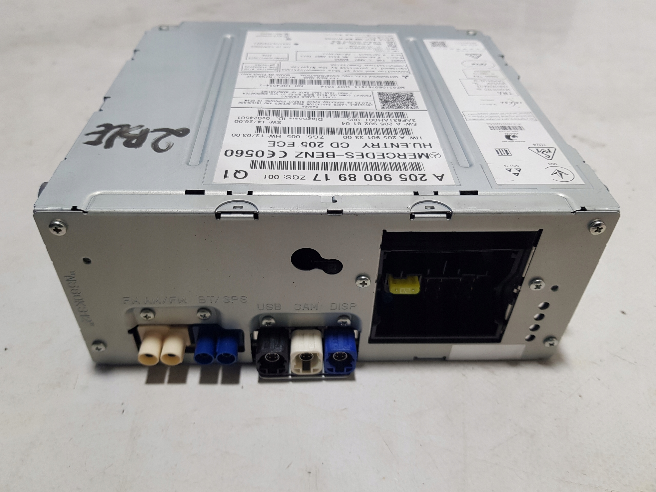 MERCEDES W205 RADIO player navigation A2059008917