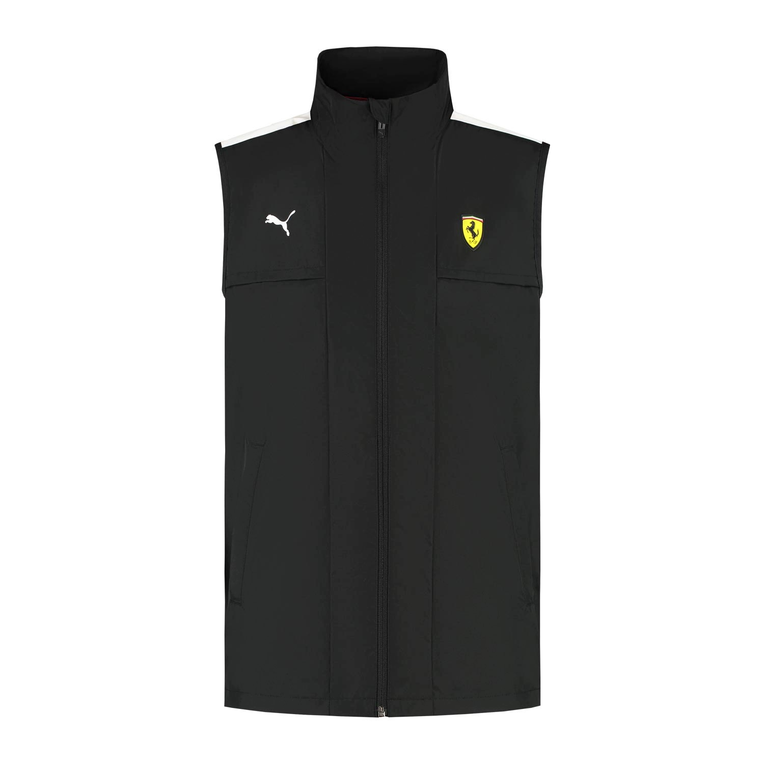 Bunda Bez Rukávů Logo Scuderia Ferrari F1 černý