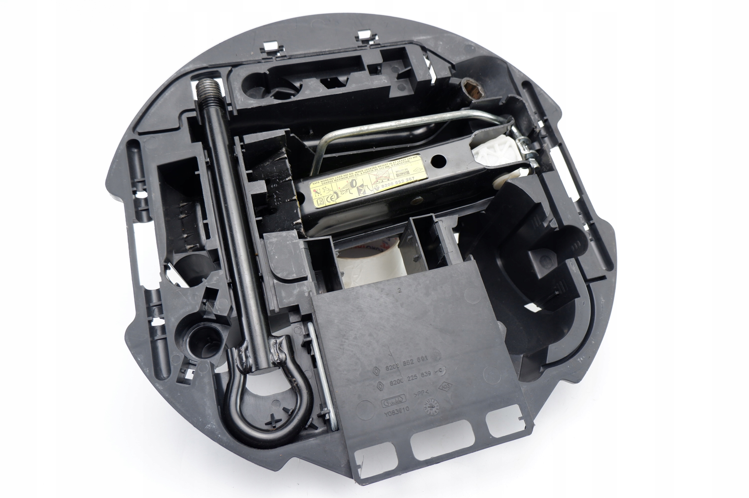 WKŁAD KOŁA LEWAEK SAMOCHODOWY WKRĘTKA KLUCZ KÓŁ RENAULT CLIO III 8200852691